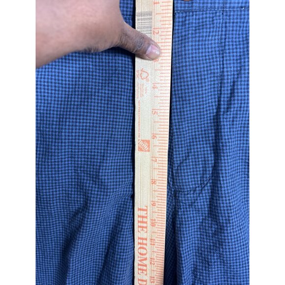 J. Crew Stanton Mens Blue Plaid Cotton Shorts Size 40 x 9 - Picture 3 of 11